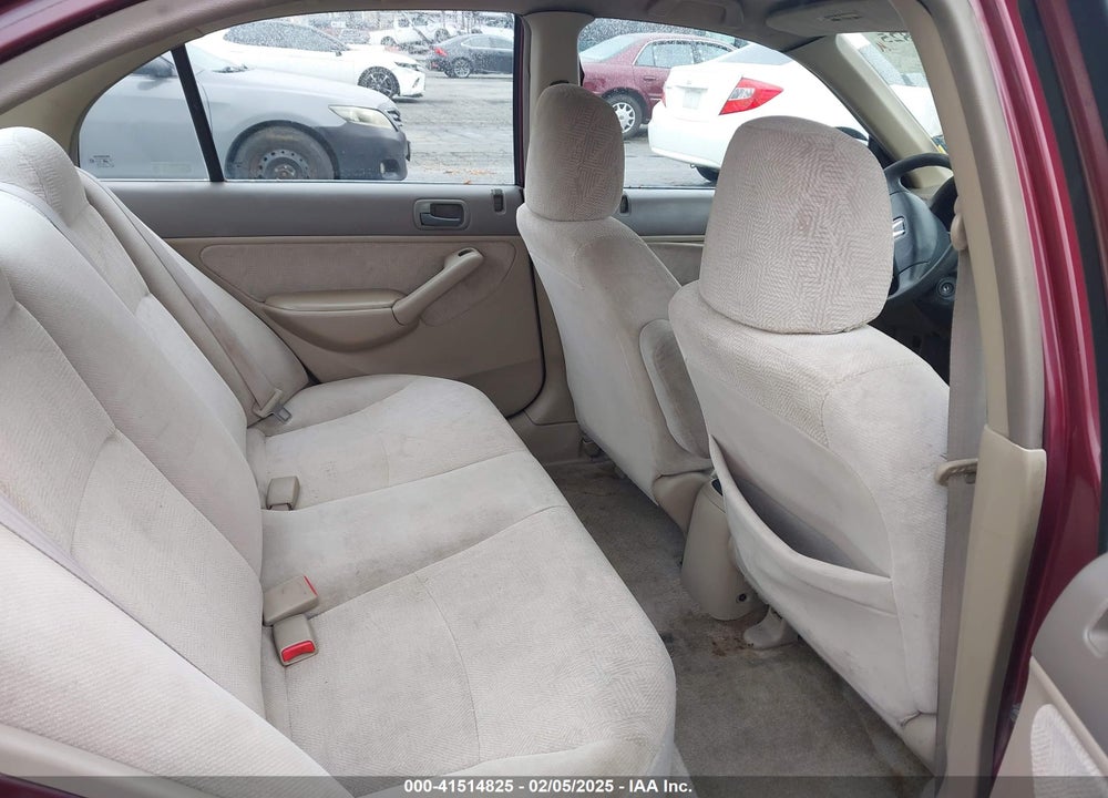 2002 HONDA CIVIC LX VIN: 2HGES165X2H557538