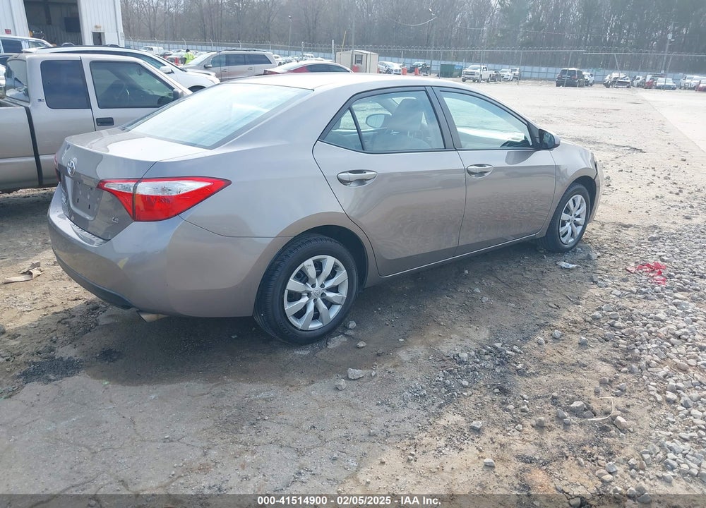 2016 TOYOTA COROLLA VIN: 2T1BURHE2GC694420