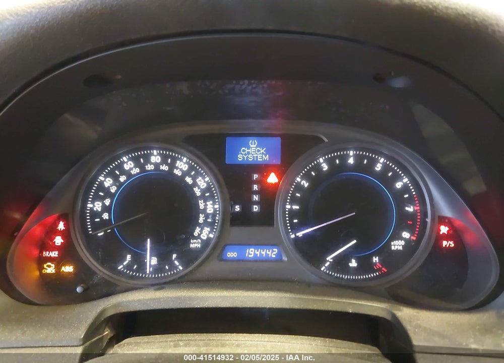 2006 LEXUS IS 350 VIN: JTHBE262565011326