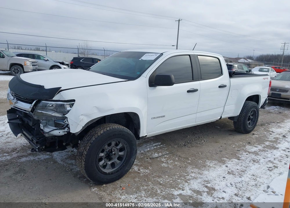 2016 CHEVROLET COLORADO WT VIN: 1GCGTBE3XG1122664