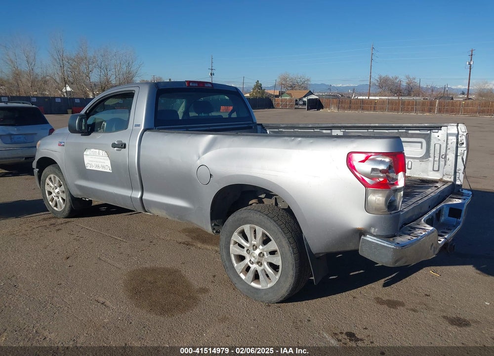 2007 TOYOTA TUNDRA BASE 5.7L V8 VIN: 5TFMV52137X007273