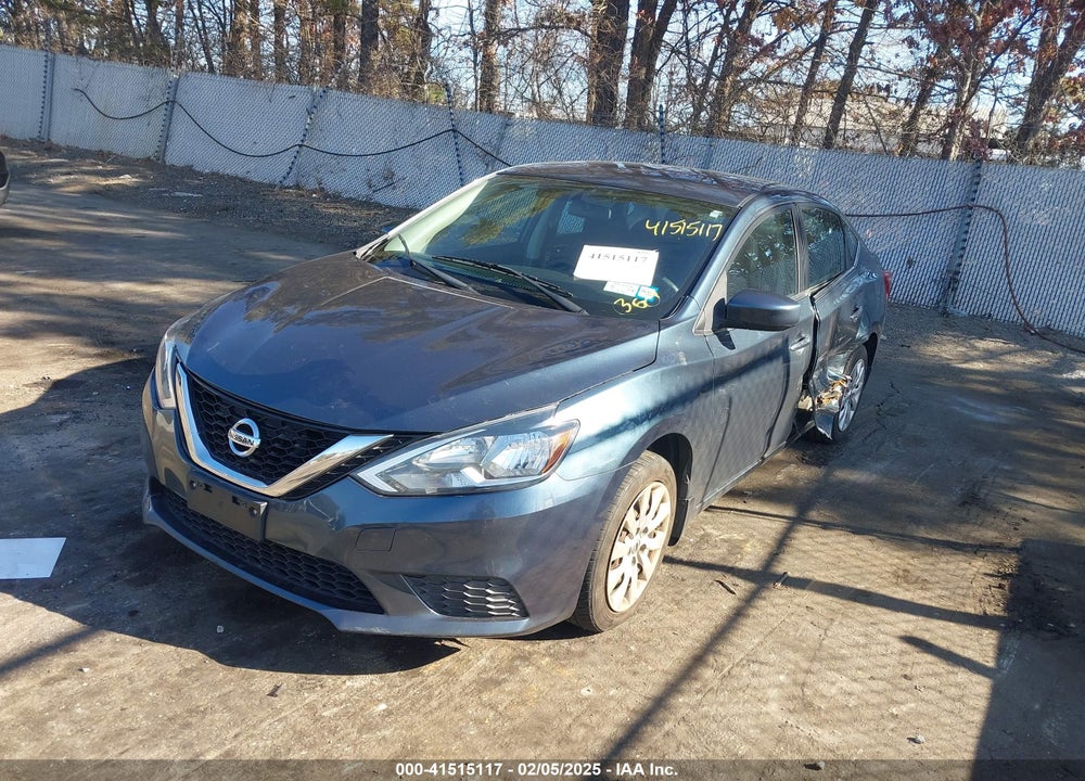 2016 NISSAN SENTRA VIN: 3N1AB7AP3GY265663