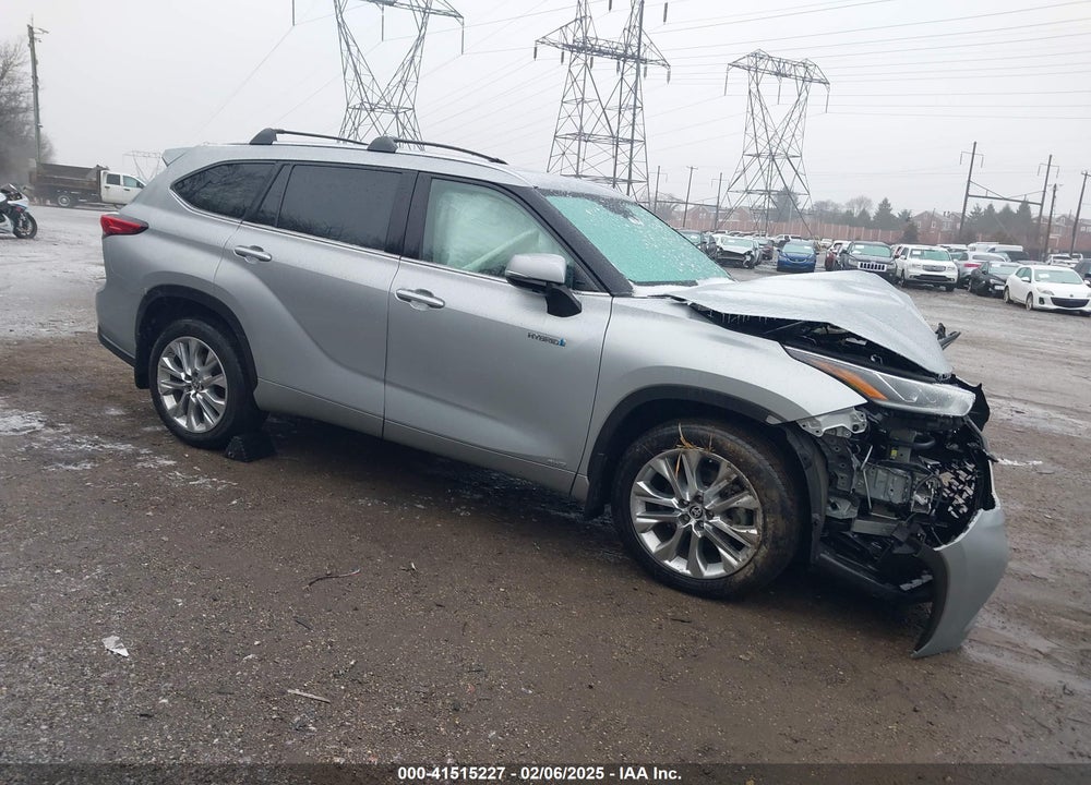 2021 TOYOTA HIGHLANDER HYBRID LIMITED VIN: 5TDXBRCH3MS520775