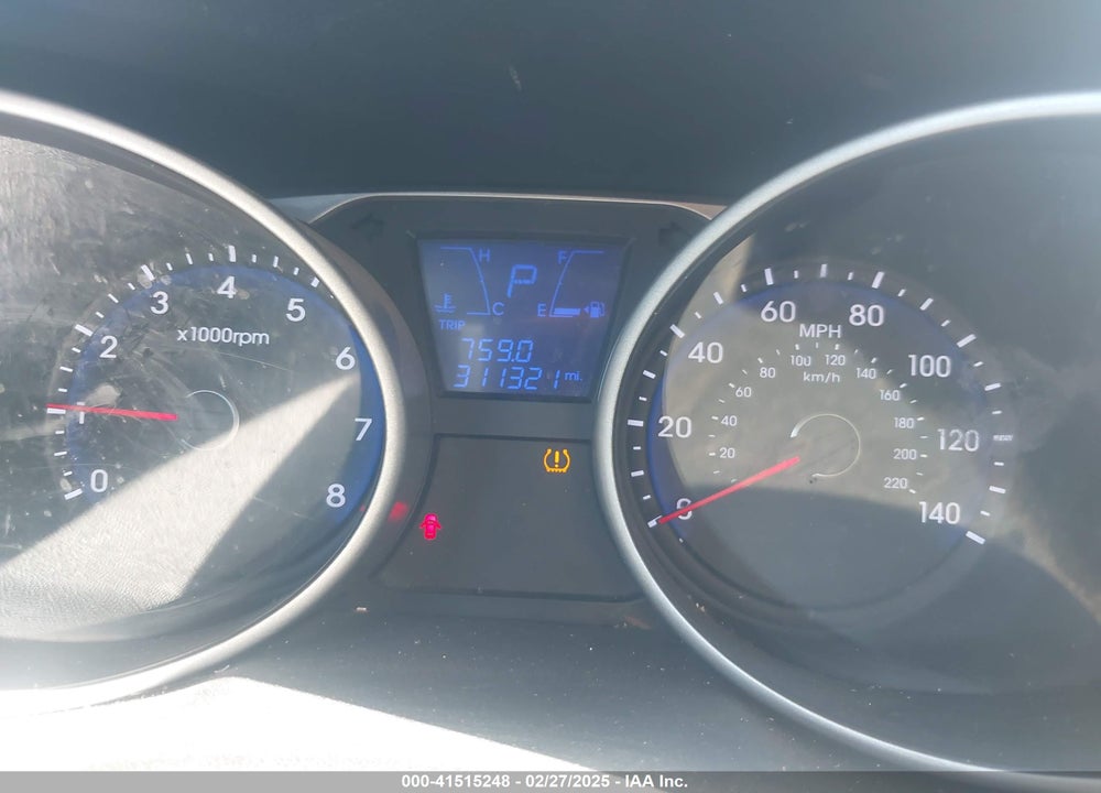 2013 HYUNDAI TUCSON GLS VIN: KM8JU3AC6DU636810