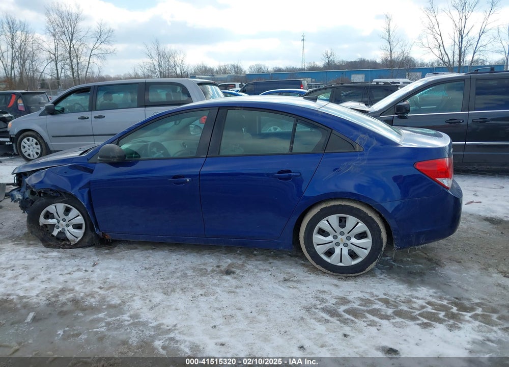 2013 CHEVROLET CRUZE VIN: 1G1PA5SH6D7127224
