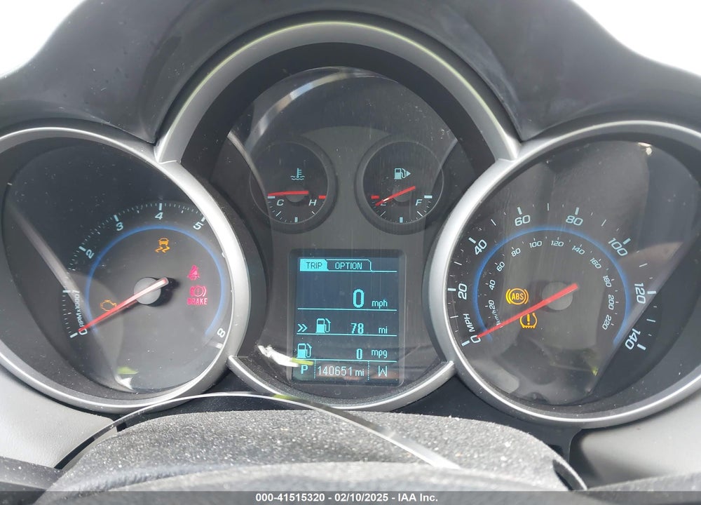 2013 CHEVROLET CRUZE VIN: 1G1PA5SH6D7127224