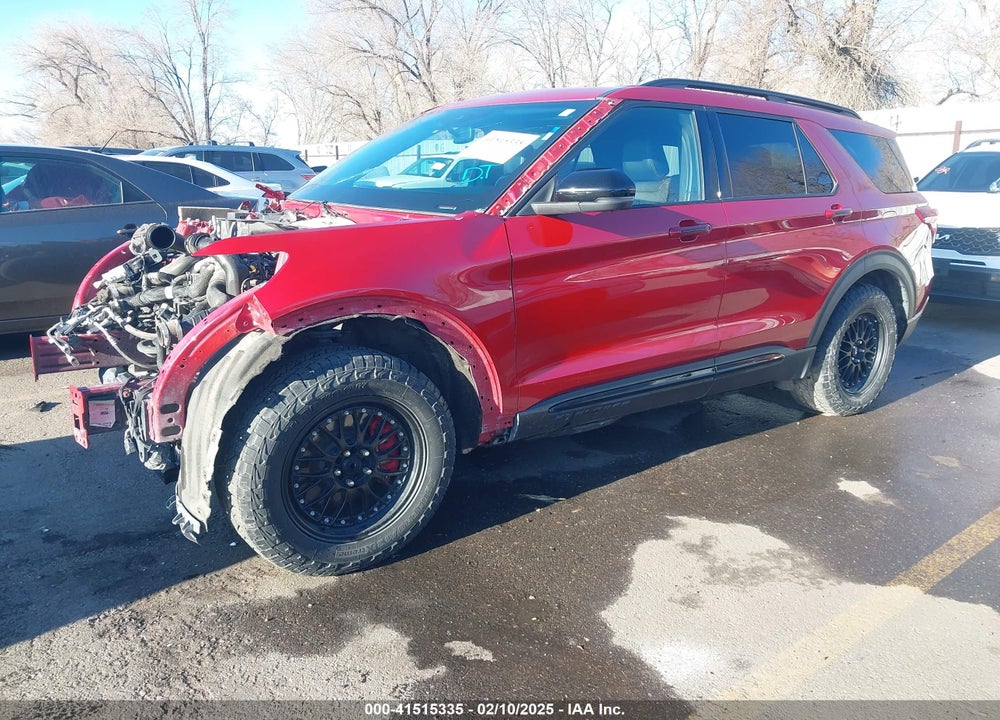 2021 FORD EXPLORER ST VIN: 1FM5K8GC8MGA71809