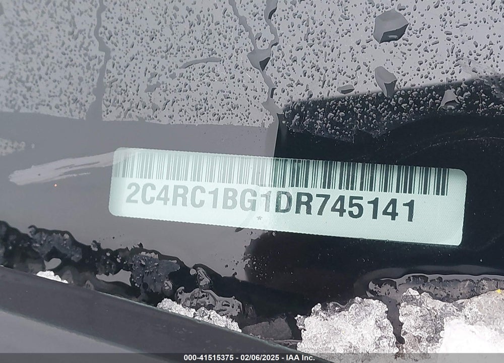 2013 CHRYSLER TOWN & COUNTRY TOURING VIN: 2C4RC1BG1DR745141