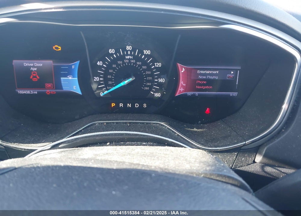 2013 FORD FUSION VIN: 3FA6P0HR9DR197741