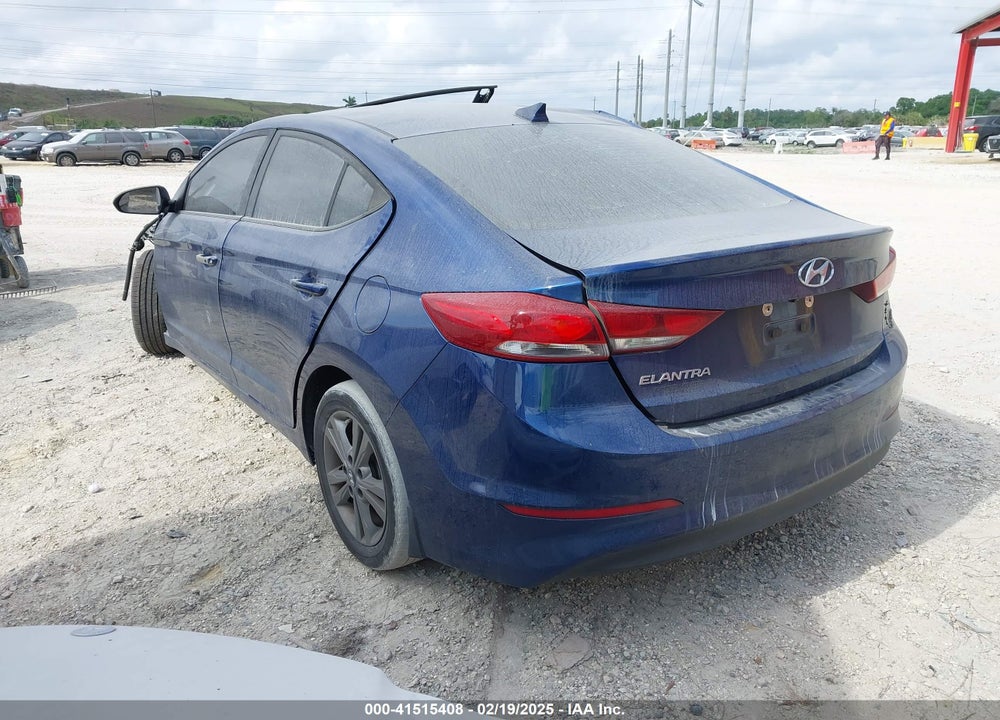 2018 HYUNDAI ELANTRA VIN: 5NPD84LF6JH333857