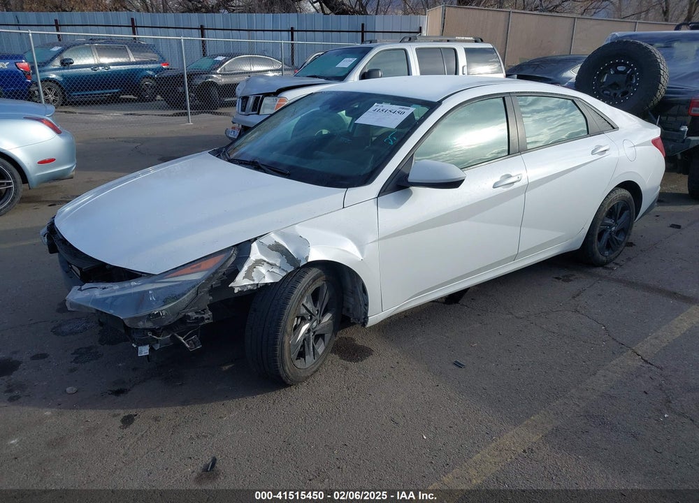 2021 HYUNDAI ELANTRA SEL VIN: 5NPLM4AG8MH013589