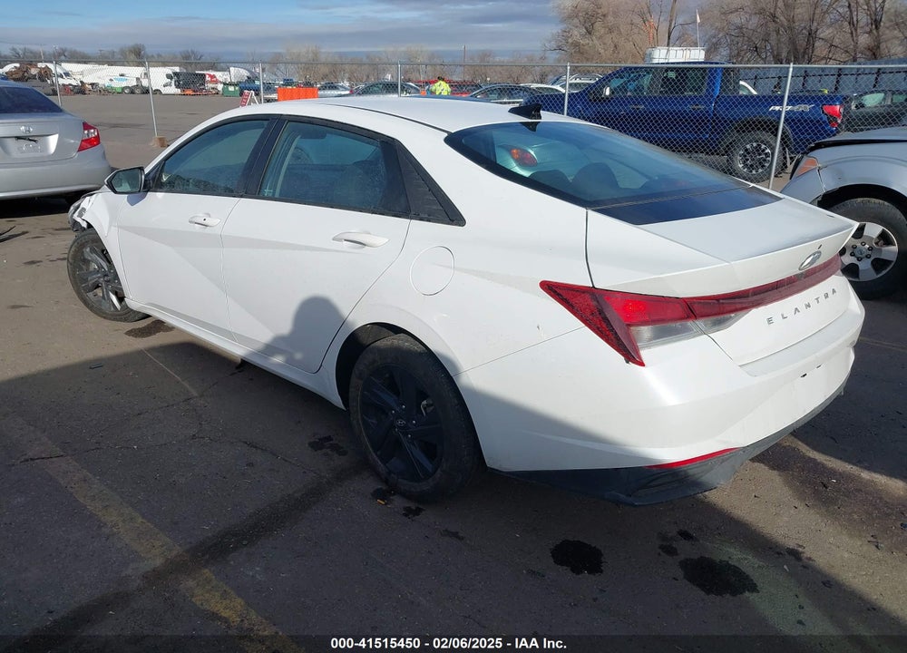 2021 HYUNDAI ELANTRA SEL VIN: 5NPLM4AG8MH013589