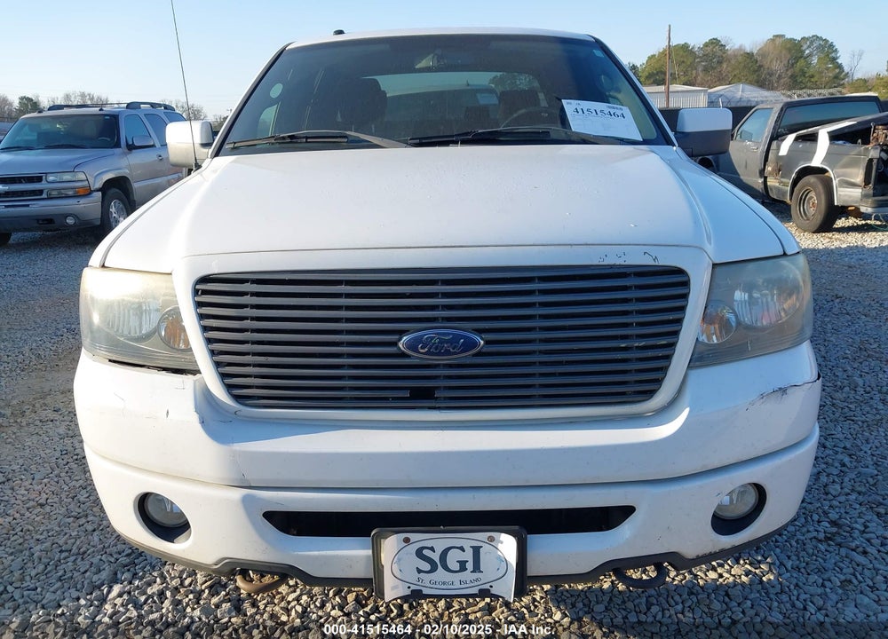 2008 FORD F-150 60TH ANNIVERSARY/FX2/KING RANCH/LARIAT/XLT VIN: 1FTPW12VX8KE31960