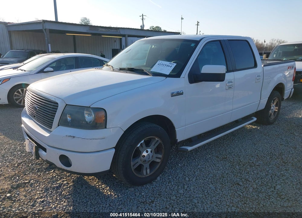 2008 FORD F-150 60TH ANNIVERSARY/FX2/KING RANCH/LARIAT/XLT VIN: 1FTPW12VX8KE31960