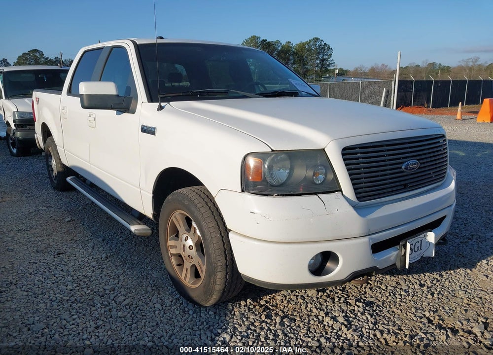 2008 FORD F-150 60TH ANNIVERSARY/FX2/KING RANCH/LARIAT/XLT VIN: 1FTPW12VX8KE31960