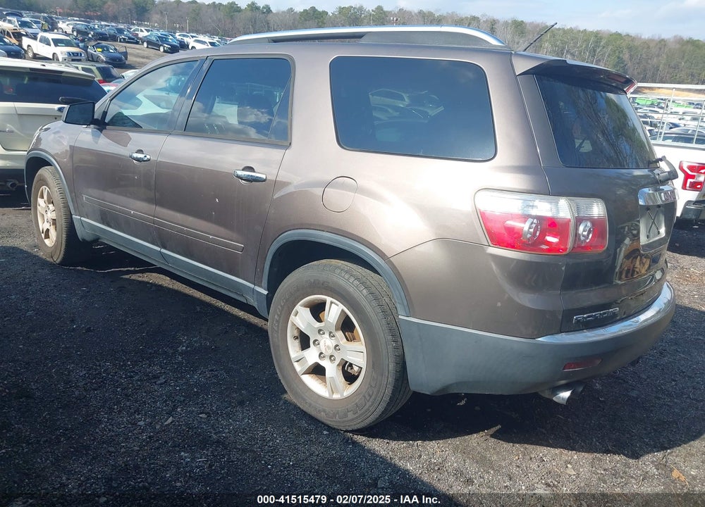 2009 GMC ACADIA SLE-1 VIN: 1GKER13D39J151393