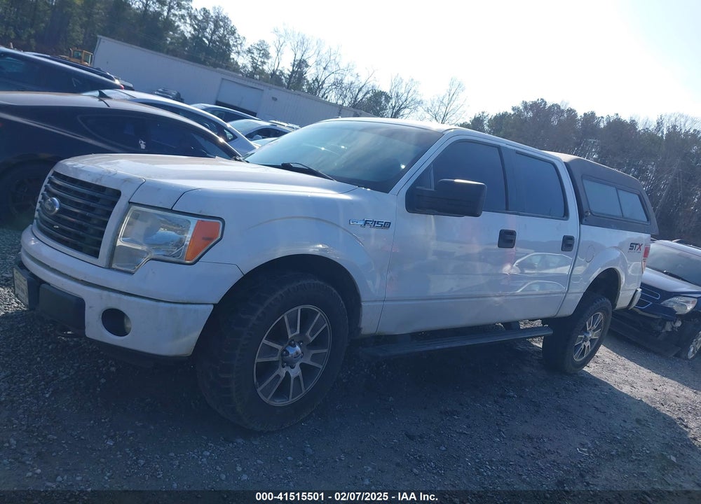 2014 FORD F-150 STX VIN: 1FTFW1EF2EFB93610
