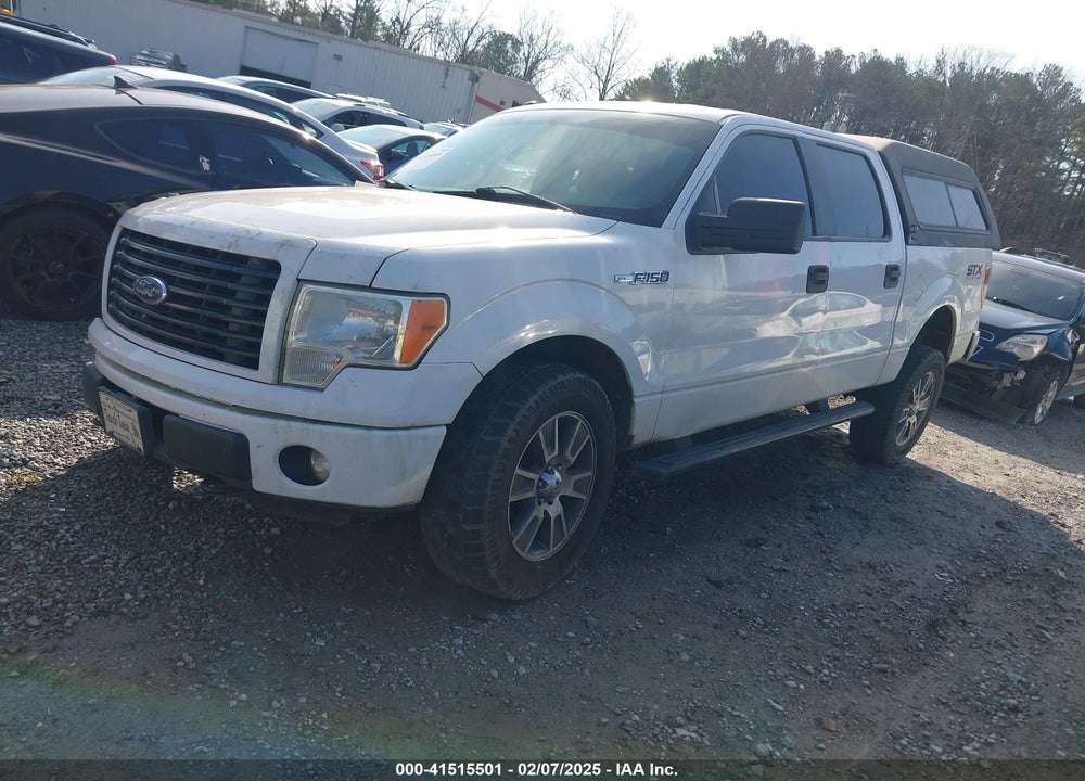2014 FORD F-150 STX VIN: 1FTFW1EF2EFB93610