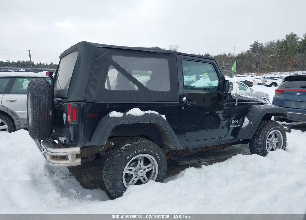 2008 JEEP WRANGLER X VIN: 1J4FA24178L626624
