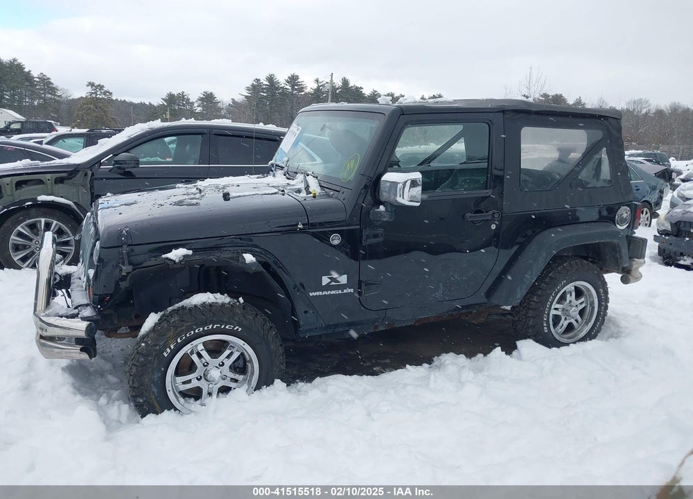 2008 JEEP WRANGLER X VIN: 1J4FA24178L626624