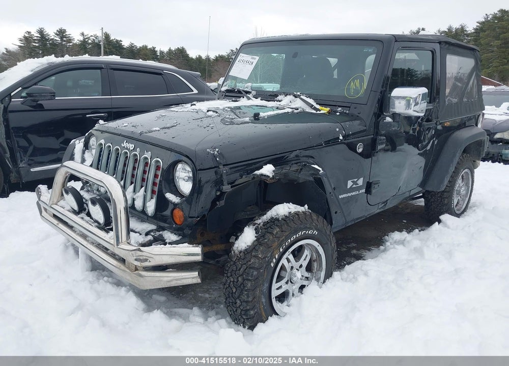 2008 JEEP WRANGLER X VIN: 1J4FA24178L626624