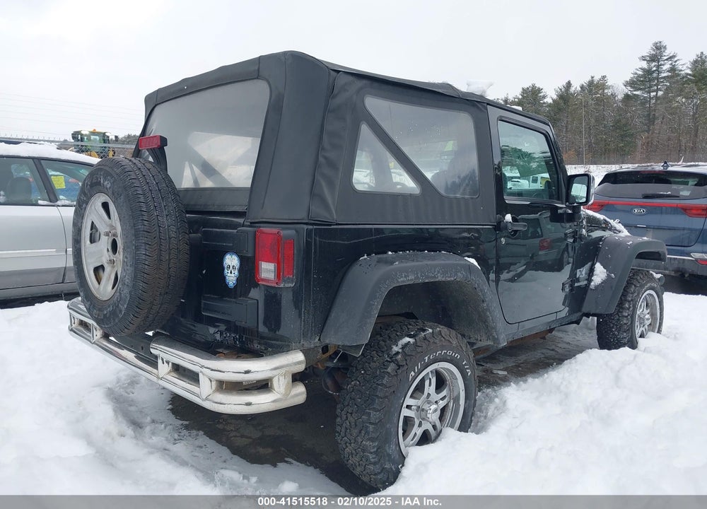 2008 JEEP WRANGLER X VIN: 1J4FA24178L626624