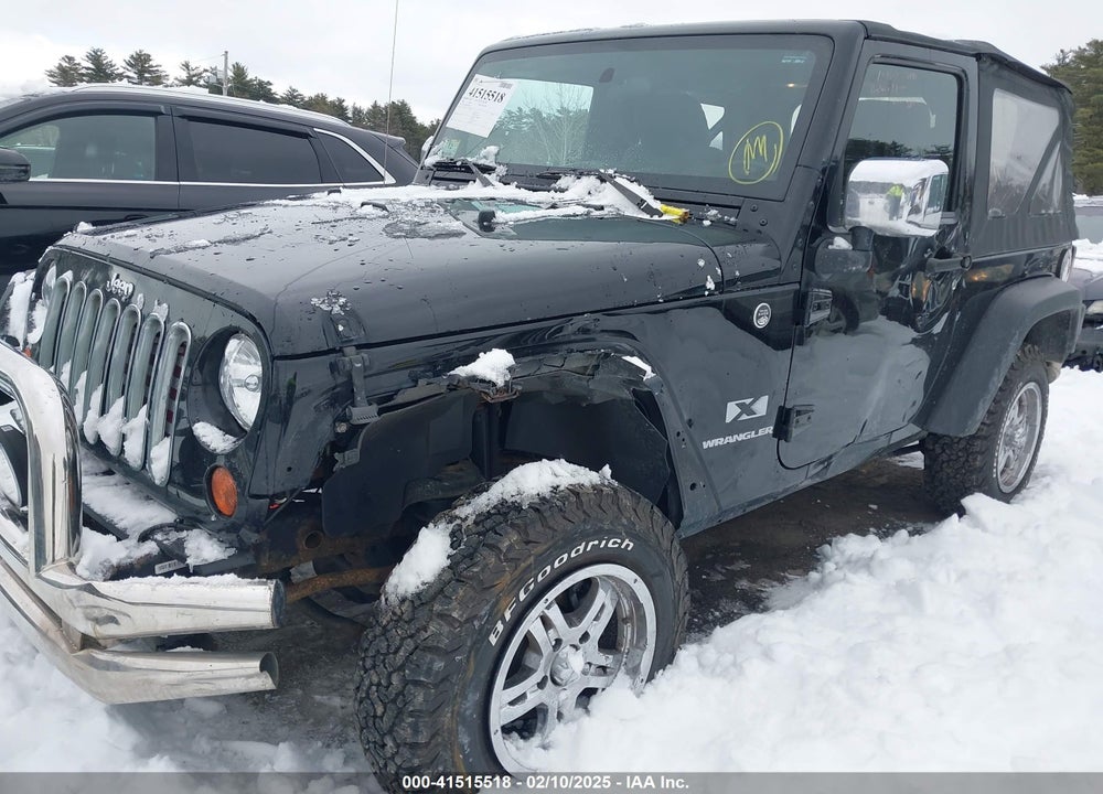 2008 JEEP WRANGLER X VIN: 1J4FA24178L626624