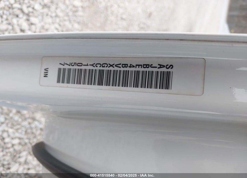 2016 JAGUAR XF VIN: SAJBE4BVXGCY10577
