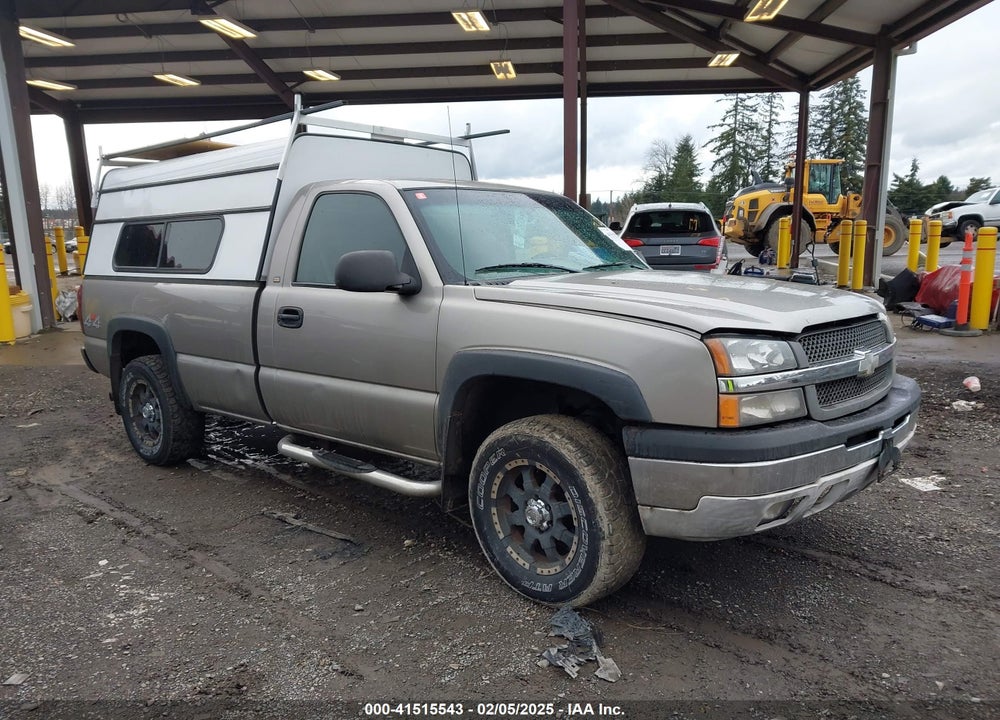 2003 CHEVROLET SILVERADO 1500 WORK TRUCK VIN: 1GCEK14V83Z194613