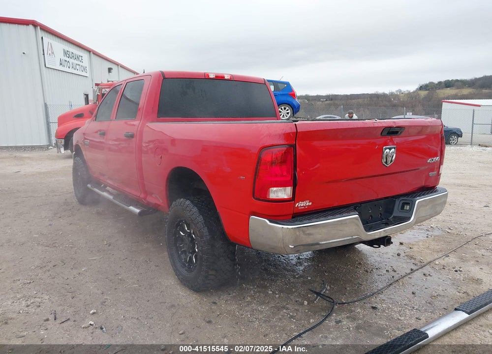 2011 RAM 2500 ST VIN: 3D7UT2CL1BG637896