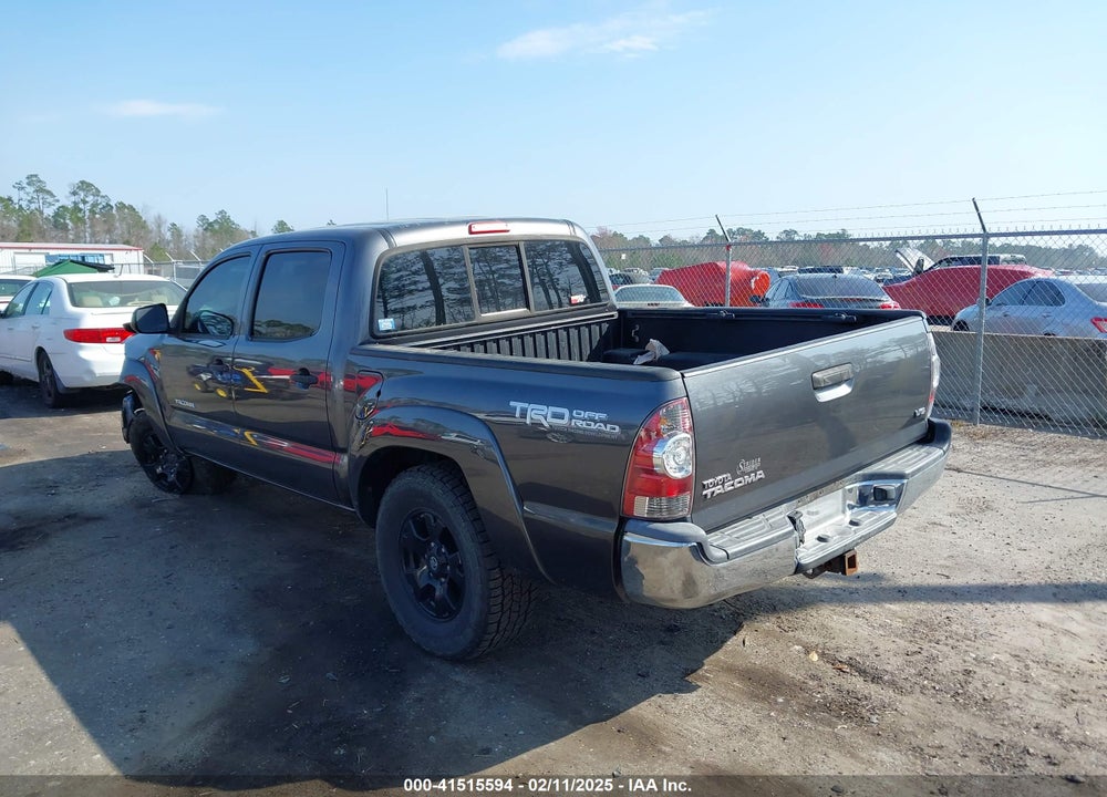 2013 TOYOTA TACOMA DOUBLE CAB VIN: 5TFLU4EN8DX072042