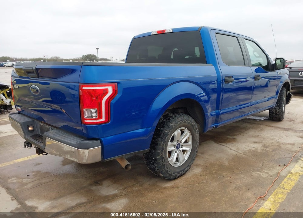 2017 FORD F-150 VIN: 1FTEW1C81HKE14349