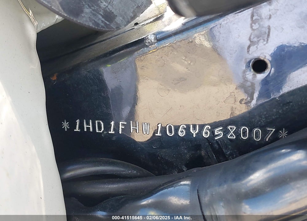 2006 HARLEY-DAVIDSON FLHPI VIN: 1HD1FHW106Y658007