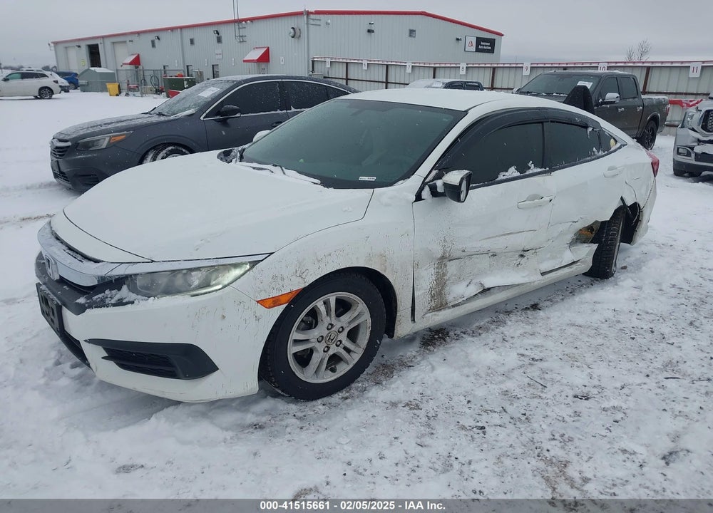 2017 HONDA CIVIC VIN: 2HGFC2F51HH504582