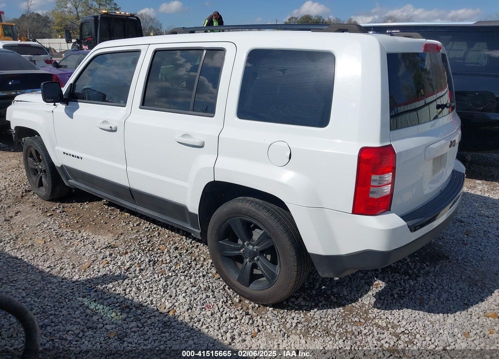 2015 JEEP PATRIOT ALTITUDE EDITION VIN: 1C4NJPBA3FD297557