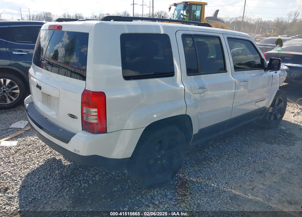 2015 JEEP PATRIOT ALTITUDE EDITION VIN: 1C4NJPBA3FD297557
