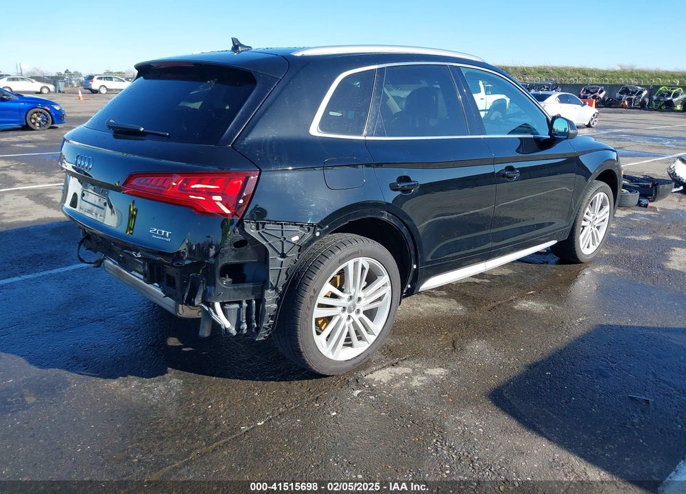 2018 AUDI Q5 2.0T PREMIUM/2.0T TECH PREMIUM VIN: WA1BNAFY0J2001453