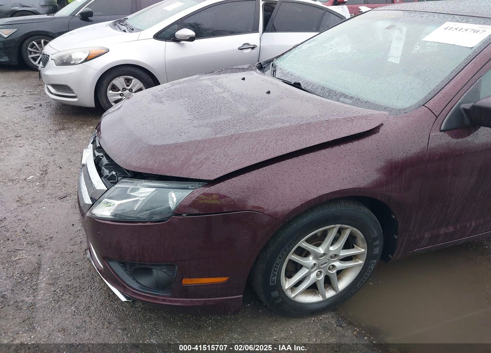 2012 FORD FUSION VIN: 3FAHP0GA5CR335360