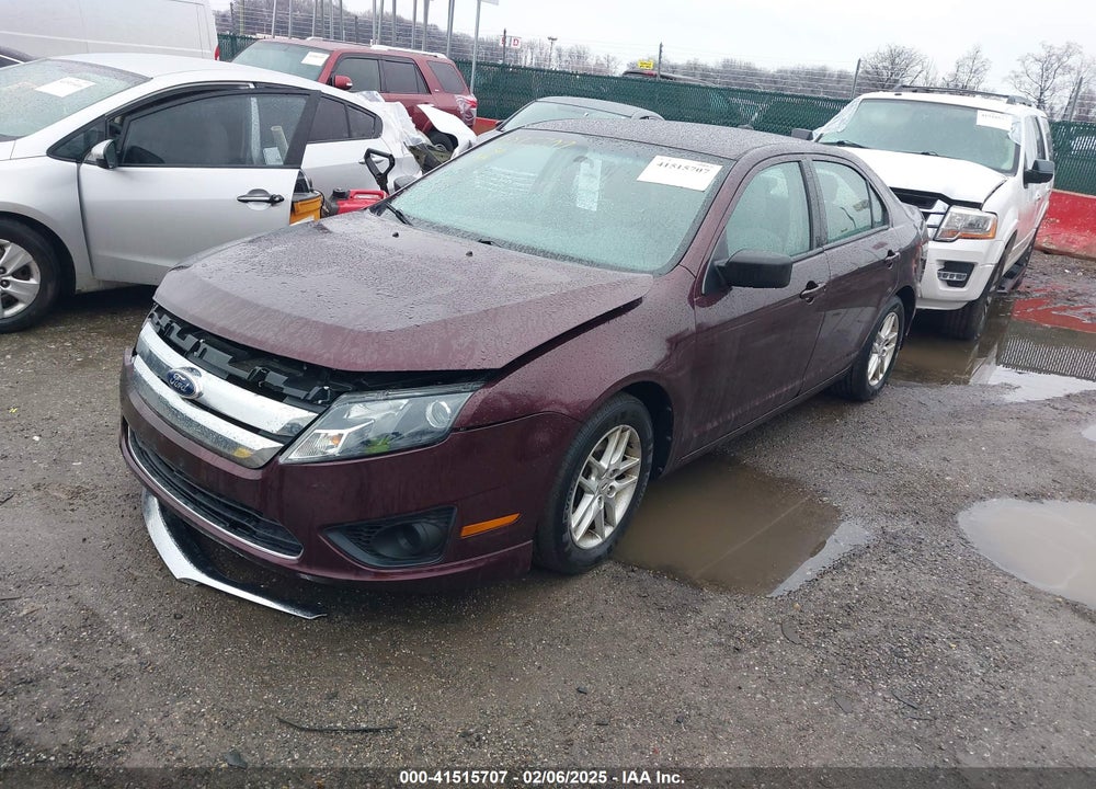 2012 FORD FUSION VIN: 3FAHP0GA5CR335360