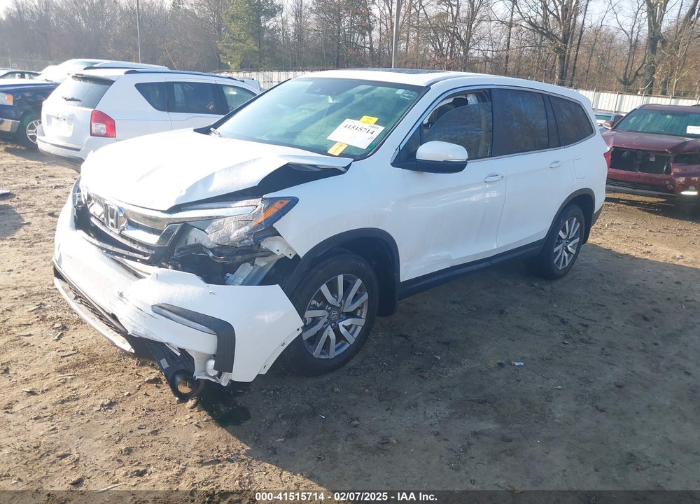 2022 HONDA PILOT 2WD EX-L VIN: 5FNYF5H54NB036152