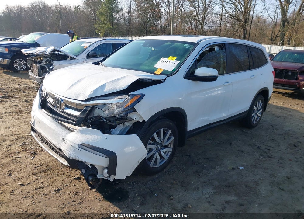 2022 HONDA PILOT 2WD EX-L VIN: 5FNYF5H54NB036152