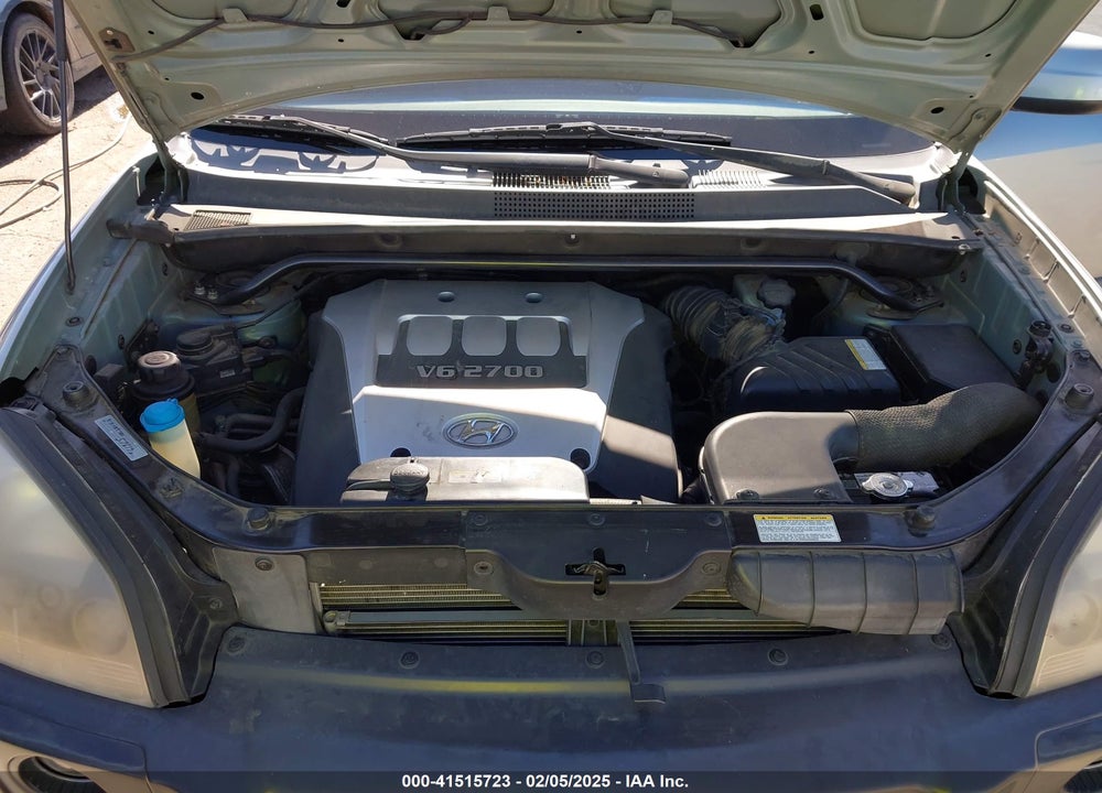 2005 HYUNDAI TUCSON GLS/LX VIN: KM8JN12D15U165286
