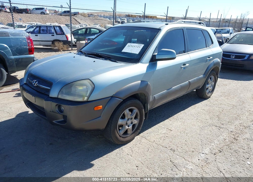 2005 HYUNDAI TUCSON GLS/LX VIN: KM8JN12D15U165286