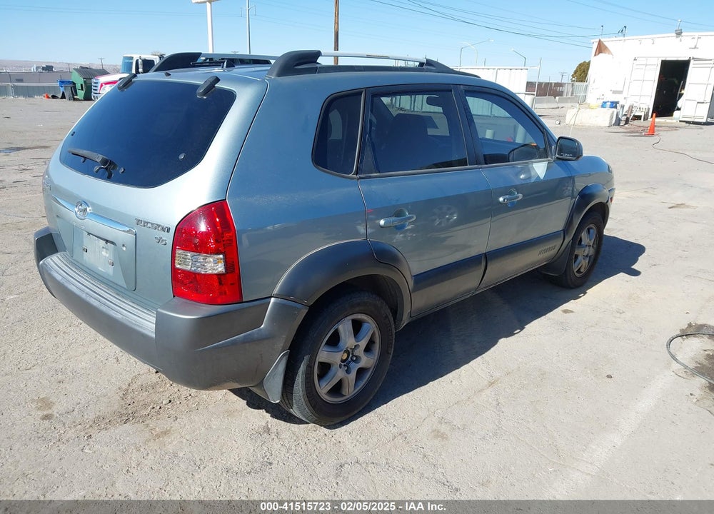 2005 HYUNDAI TUCSON GLS/LX VIN: KM8JN12D15U165286