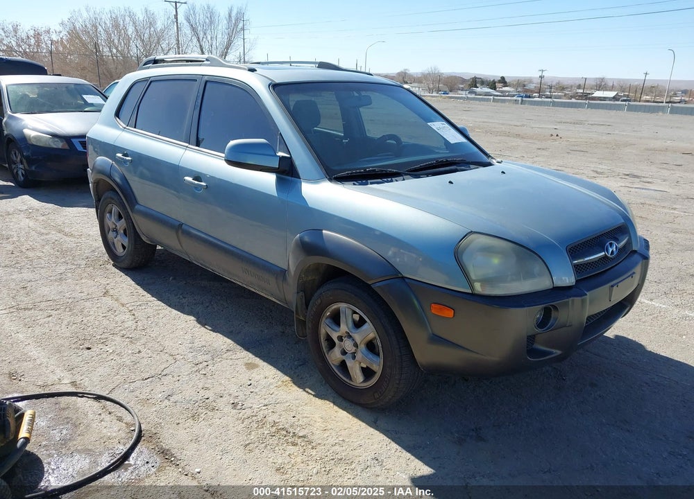 2005 HYUNDAI TUCSON GLS/LX VIN: KM8JN12D15U165286