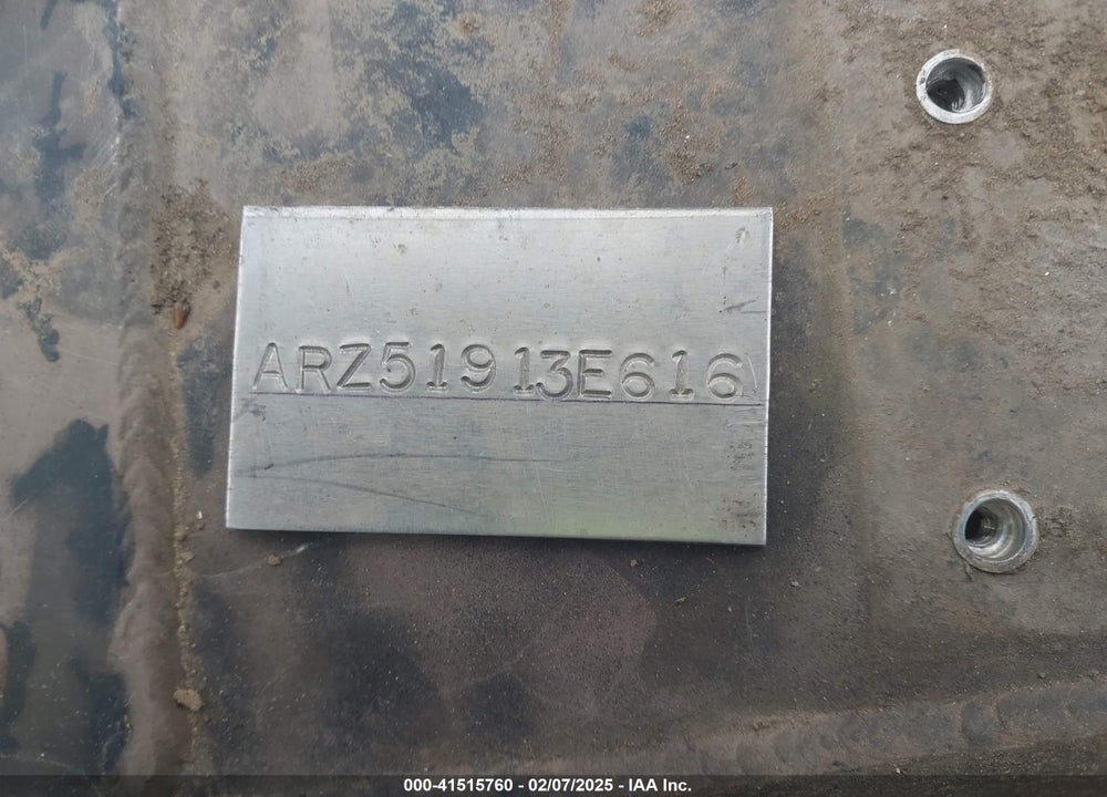 2016 OTHER --- VIN: ARZ51913E616