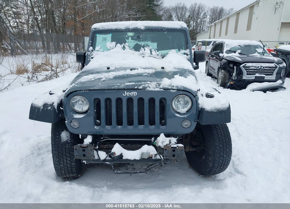 2015 JEEP WRANGLER SPORT VIN: 1C4AJWAG0FL644007
