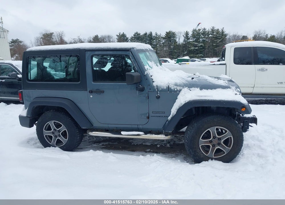 2015 JEEP WRANGLER SPORT VIN: 1C4AJWAG0FL644007