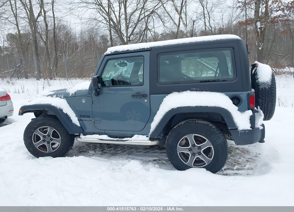 2015 JEEP WRANGLER SPORT VIN: 1C4AJWAG0FL644007