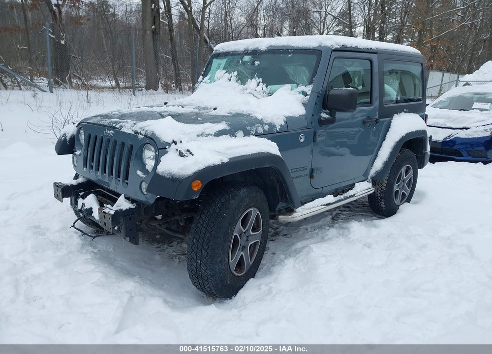 2015 JEEP WRANGLER SPORT VIN: 1C4AJWAG0FL644007